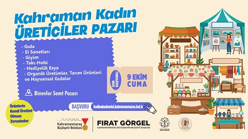 Büyükşehir’den Kadın Emeğine Güçlü Destek; Kahraman Kadın Üreticiler Pazarı Kuruluyor